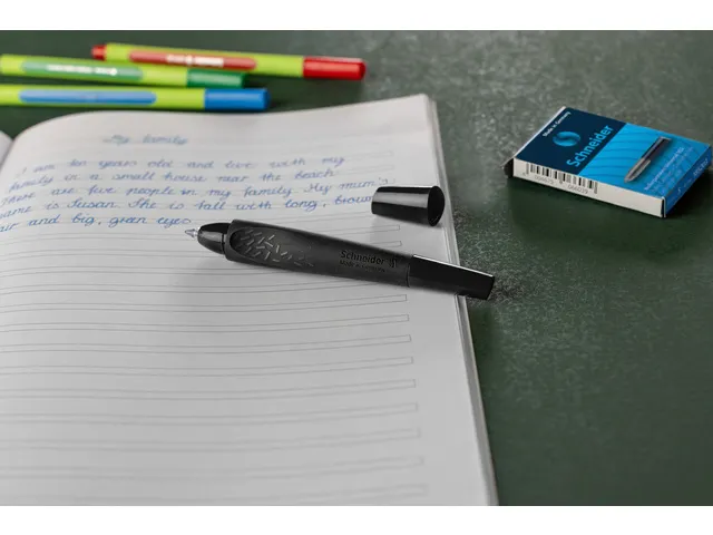 Stylo Roller Schneider Breeze noir