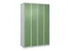 locker voor scheiding van kleding,HxBxD 1850x1200x500mm,4vak