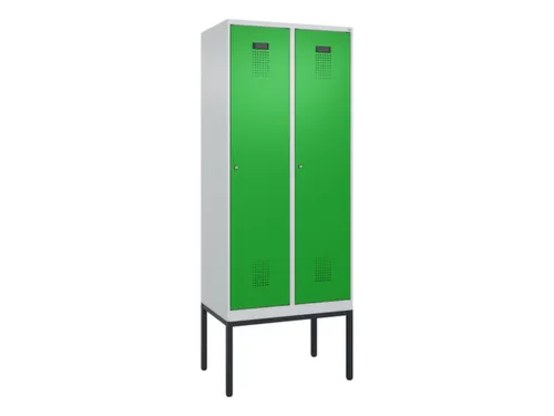 locker voor scheiding van kleding,HxBxD 2120x800x500mm,2vak