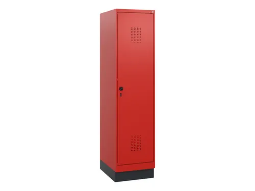 schoollocker,HxBxD 1630x400x500mm,1vak,vak B 400mm,draaigrendel,sokkel