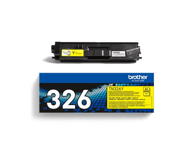 Cartouche toner Brother TN-326Y jaune