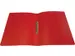 ringmap voor A4 PP 2 ringen 16 mm transparant rood