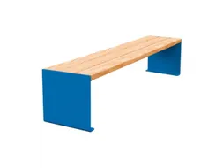 zitbank,B 1800mm,3latten,hout-zitting licht eikenhout,zitting H 450mm
