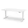 Elektrisch ihv bureau,HxBxD 650-1300x1600x800mm,blad wit,T-voet wit