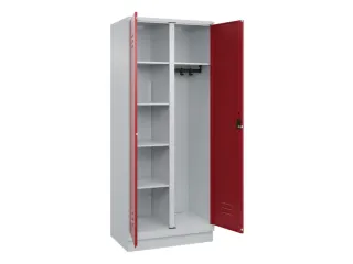 wasgoedverdeelkast,HxBxD 1950x800x500mm,vak B 400mm,draaigrendel - 2