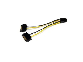 15cm SATA Voeding naar 6-pins PCI Express Videokaart Voeding Verloopka - 1
