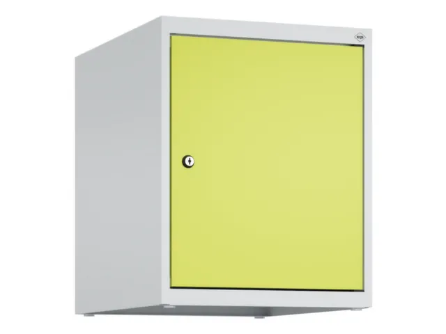 opzetkast,v. locker,1vak.,vak B 400mm,HxBxD 500x400x500mm,cilinderslot