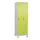 locker,HxBxD 1950x600x500mm,2vak,vak B 300mm,draaigrendel,voeten