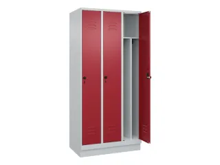 locker voor scheiding van kleding,HxBxD 1950x900x500mm,3vak - 2