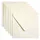 Envelop Papicolor 140x140mm Ivoor gegomd pak à 6 stuks