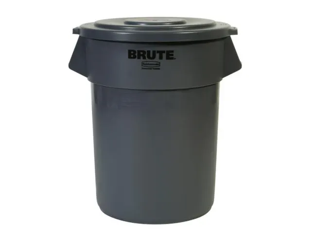 container universel 208l HxØ 840x675mm corps PE gris