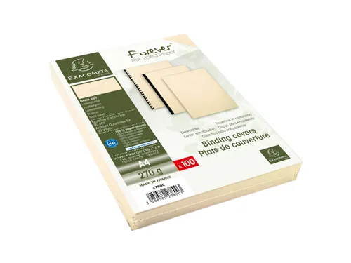 PK100 inbindkaft FOR EVER 270g A4 ivoor