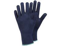 Handschoen Tegera 318, Maat 9 Blauw Katoen Nylon