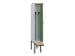 locker voor scheiding van kleding,HxBxD 2120x300x815mm,1vak