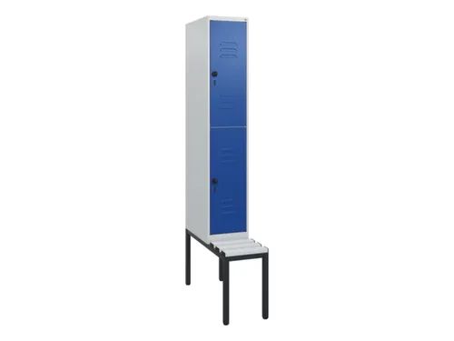 Dubbeldekse dekenkist,HxBxD 1950x300x815mm,1x2vak.,vak B 300mm
