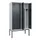 PBM-locker,HxBxD 2120x1200x500mm,4vak,vak B 300mm,draaigrendel