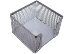 Memokubus Metaal Zilver