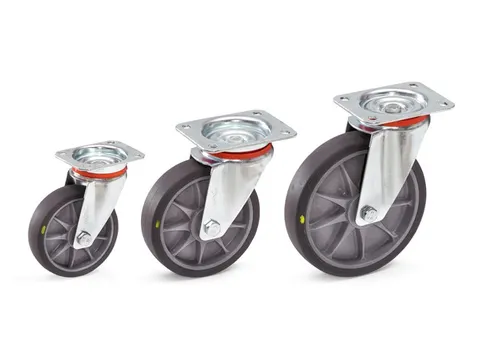 Zwenkwiel met rem 160 x 40 mm