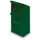 Wandasbak 3.7 liter 410x180x150mm Schuine Afdekking Groen