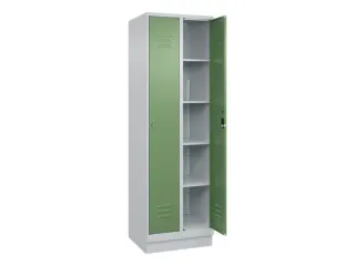 wasgoedverdeelkast,HxBxD 1950x600x500mm,vak B 300mm,cilinderslot - 2