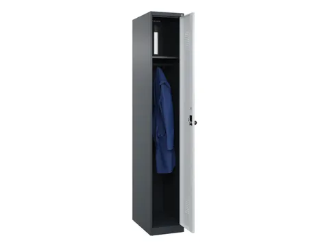 locker,HxBxD 1850x300x500mm,1vak,vak B 300mm,draaigrendel