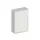 Schuifdeurkast 1540x1000x430mm Romp Lichtgrijs Decor Front Wit