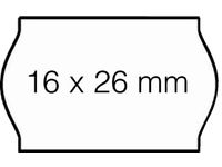 Prijsetiket 16x26mm Open-Data S14/Sato Judo permanent wit