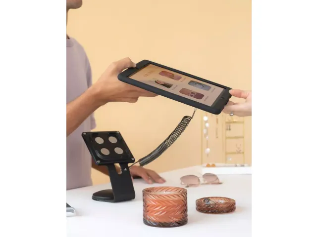 Compulocks 111BVHBMM01, Multimedia-standaard, Zwart, Staal, Tablet, 75