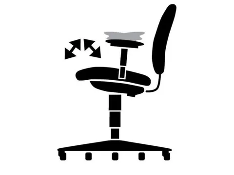 Set 4D armpads voor NPR bureaustoel