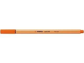 Fineliner STABILO point 88/30 fijn bleek vermiljoen - 5