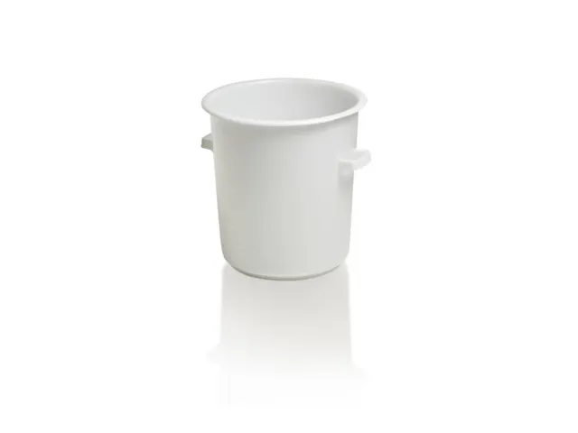 ton,HxØ 530x515mm,75l,HDPE,naturel wit