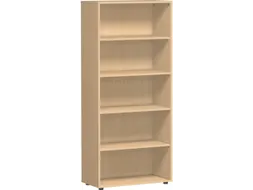 kantoorstelling,HxBxD 1810x800x400mm,4xhouten vloer,5ordnerhoogtes