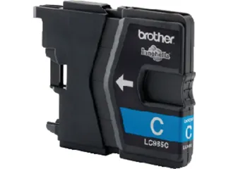 Inktcartridge Brother LC-985C blauw - 2