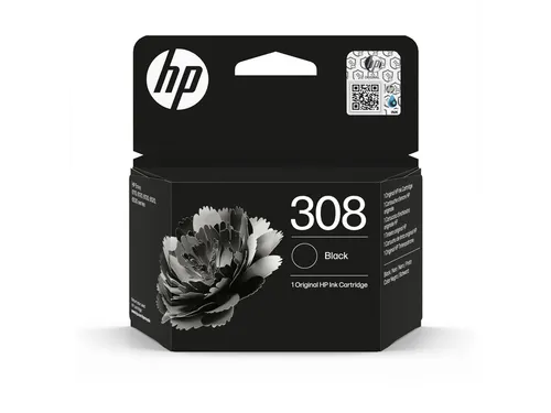 HP 308 Inktcartridge Zwart 7FP21UE Origineel