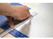 Cutter Westcott Office 9mm curseur coulissant corps métal bleu
