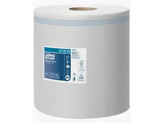 Poetspapier Tork M2 Advanced 1-laags 270m wit 473254 - 5