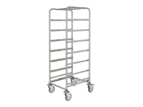 verzamelwagen,draagverm. 150kg,7etage(s),open,laadvl. LxB 510x410mm