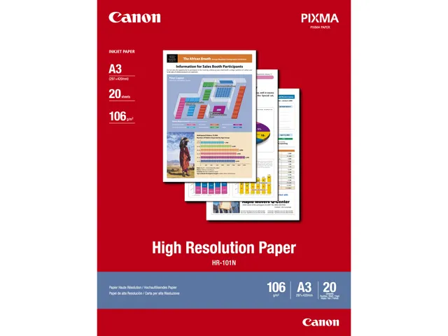 Canon 1033A006 papier A3 106 Gram 20 Vel