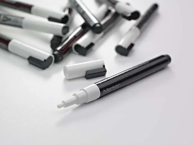 Glasbord Markers 3mm Wit 10 stuks