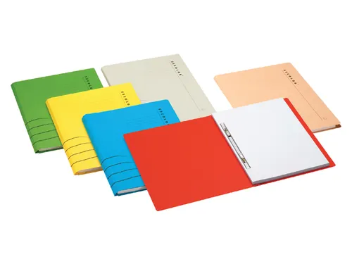 Snelhechter Secolor A4 100% gerecycled karton schuifdeklijst 250gr bla