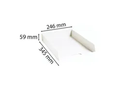 Brievenbak C4 Plus wit