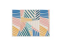 Placemat 45x32cm PVC Vormen 6 Stuks
