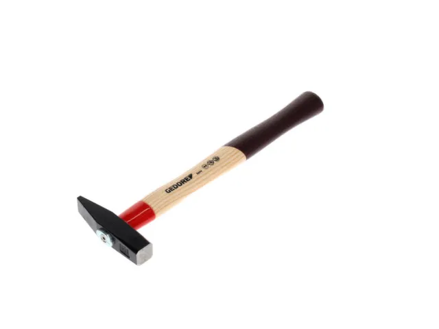 GEDORE 600 E-200 ROTBAND-PLUS slotenmakershamer met essenhouten steel