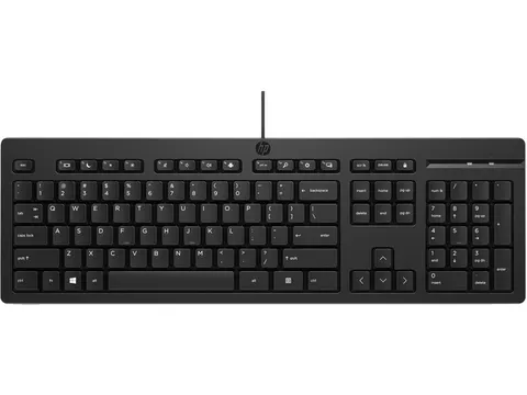 Toetsenbord HP 125 USB bedraad QWERTY