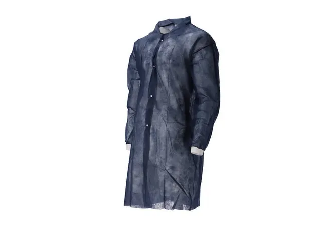 Blouse visiteur PP Non tissé Taille XL Bleu 100 pcs