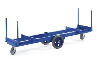 langmateriaalwagen,draagverm. 2000kg,laadvl. LxB 2500x600mm - 1