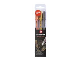 Gelschrijver Sakura Gelly Roll Moonlight 06 nature set à 3 kleuren - 2