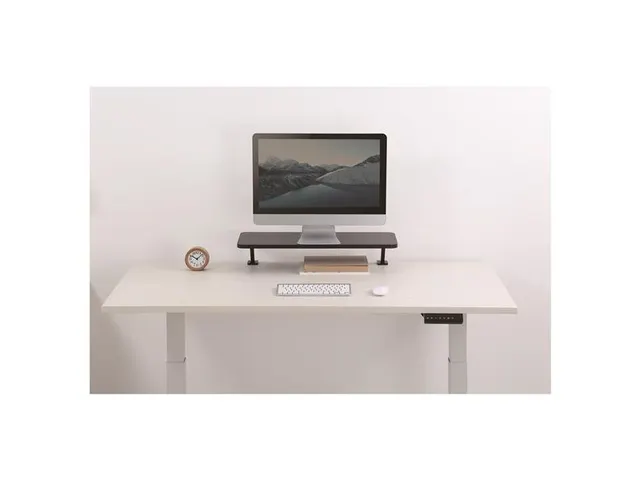 Monitorstandaard extra breed 65cm Zwart
