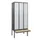 locker met bank,HxBxD 2120x900x815mm,3vak,vak B 300mm,cil.-slot