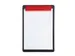 Porte-bloc MAULgo PS A4 noir pince rouge